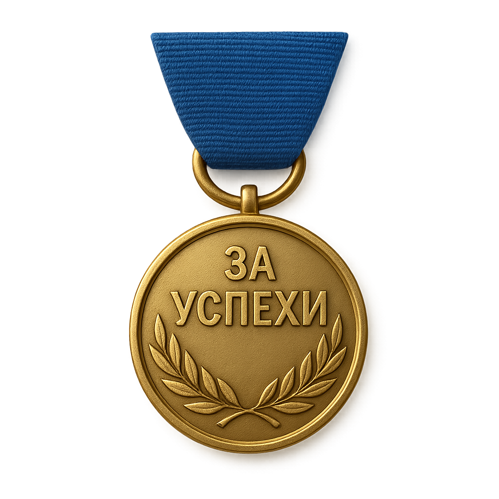 За успехи